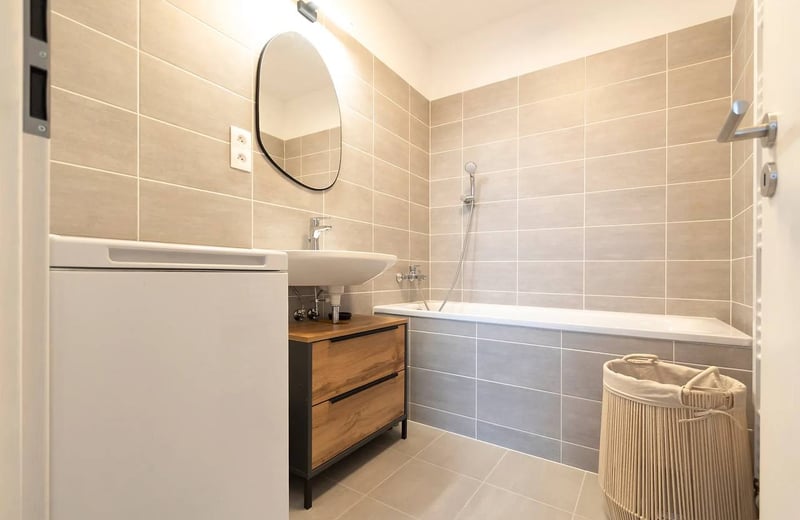 Rent of a bright 2-room apartment, 57 m², Ružinov, Bratislava, Slovakia